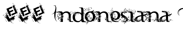 FTF Indonesiana Serif Hijauwana font preview
